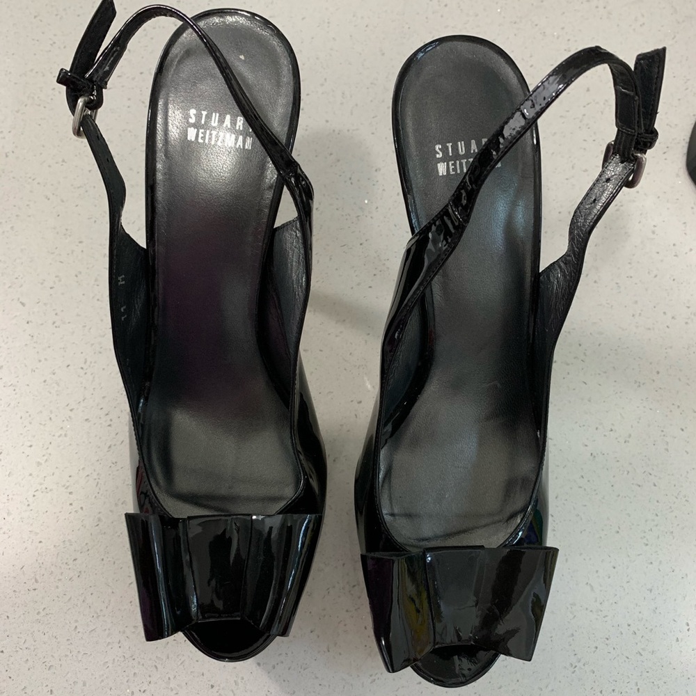 Black Stuart Weitzman High Heels